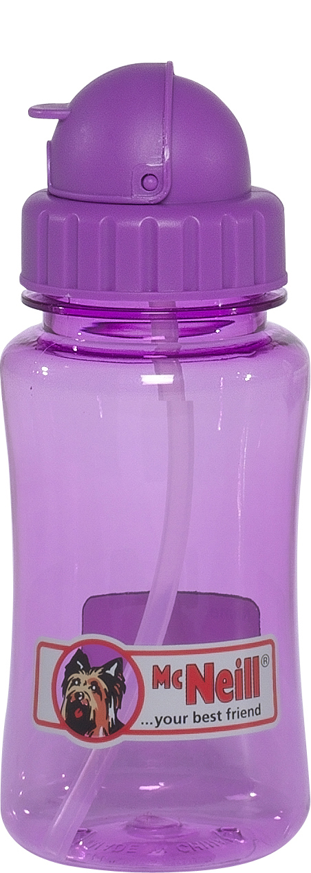 McNeill Getränkeflasche Polycarbonat 350ml lila