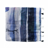 Desigual 'Foulard Equilibrium' Damenschal navy