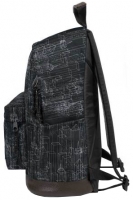 Eastpak 'Wyoming' Rucksack mit Lederboden 24l black blocks