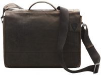 Strellson 'Richmond' Briefbag echt Leder dark brown