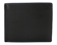 M.Collection 'Mafia' Scheintasche echt Leder schwarz