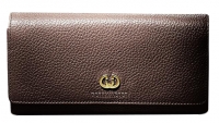 Gerry Weber 'Napoli' Damenlangbörse echt Leder cognac