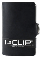 I-CLIP 'Soft Touch' echt Rindleder schwarz