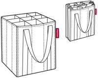 Reisenthel 'Bottlebag' Flaschentasche red stripes