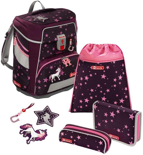 Step by Step 'Unicorn Nuala' Space Schulrucksack-Set 5tlg.