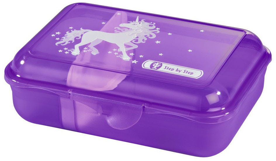 Step by Step 'Unicorn' Lunchbox mit herausnehmbarer Trennwand 0,9l