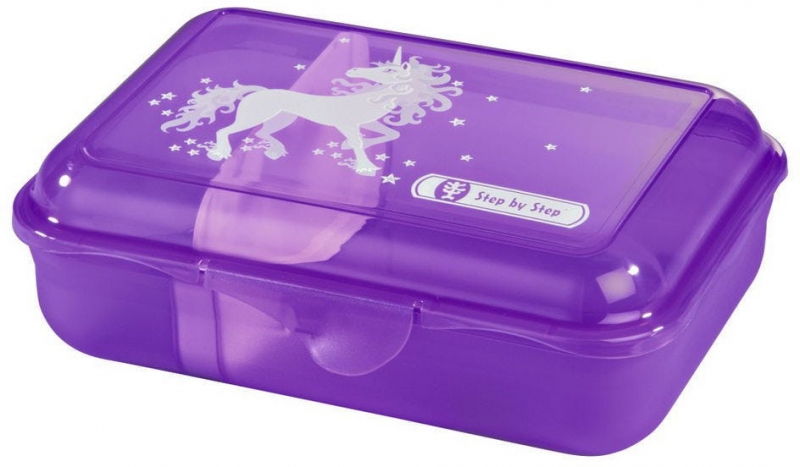 Step by Step 'Unicorn Nuala' Lunchbox mit herausnehmbarer Trennwand 0,9l