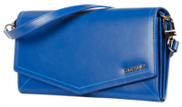 Samsonite 'Lady Case' Damentasche- Geldbörse echt Leder nautical blue