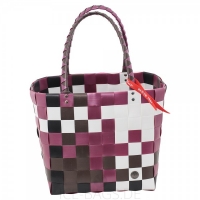 Witzgall 'ICE-BAG Flechttasche' Original Kunststoff lila/beere/weiß licht-und farbecht