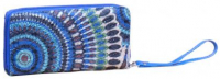 New-Rebels 'Hippie' Langbörse mit RV ocean blue