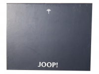 Joop Pero 'Daphnis' Scheintasche Hochformat echt Leder schwarz