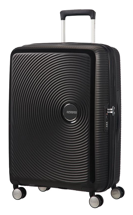American Tourister 'Soundbox' Spinner 67cm 3,7kg 71,5/81L Bass Black