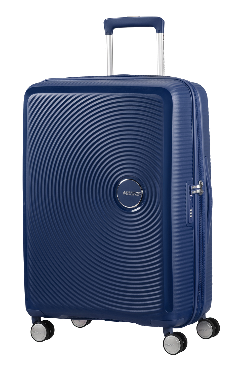 American Tourister 'Soundbox' Spinner 67cm 3,7kg 71,5/81L Midnight Navy