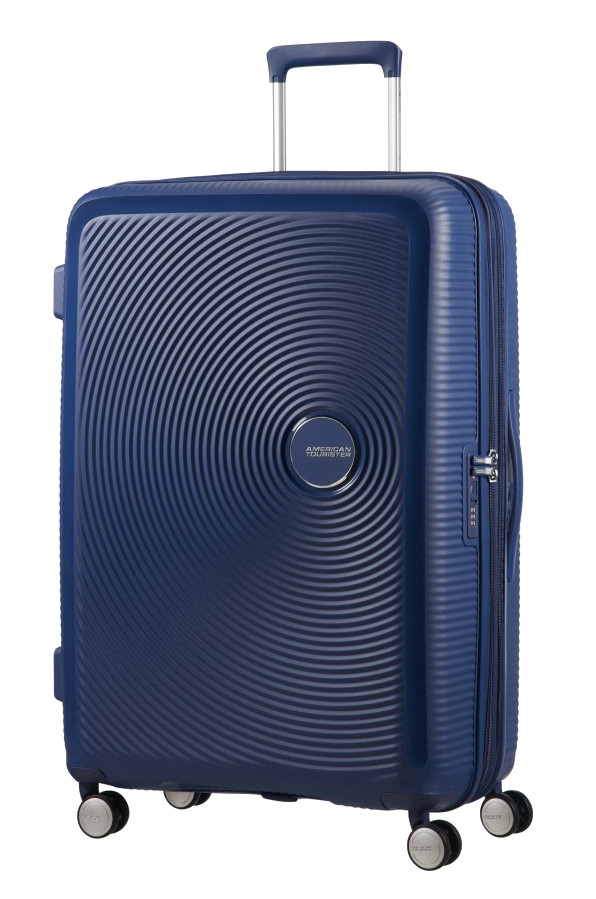American Tourister 'Soundbox' Spinner 77cm 4,2kg 97/110L Midnight Navy
