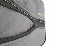 Travelite 'Basics' Trolley RT 55cm 2,3kg 51/64l grau/grün