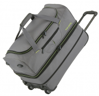 Travelite 'Basics' Trolley RT 55cm 2,3kg 51/64l grau/grün
