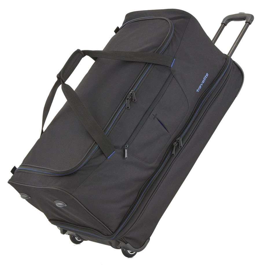 Travelite 'Basics' Trolley RT 70cm 2,8kg 98/119l schwarz