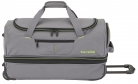 Travelite 'Basics' Trolley RT 70cm 2,8kg 98/119l grau/grün