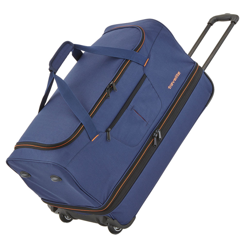 Travelite 'Basics' Trolley RT 70cm 2,8kg 98/119l marine/orange