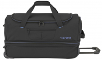 Travelite 'Basics' Trolley RT 55cm 2,3kg 51/64l schwarz