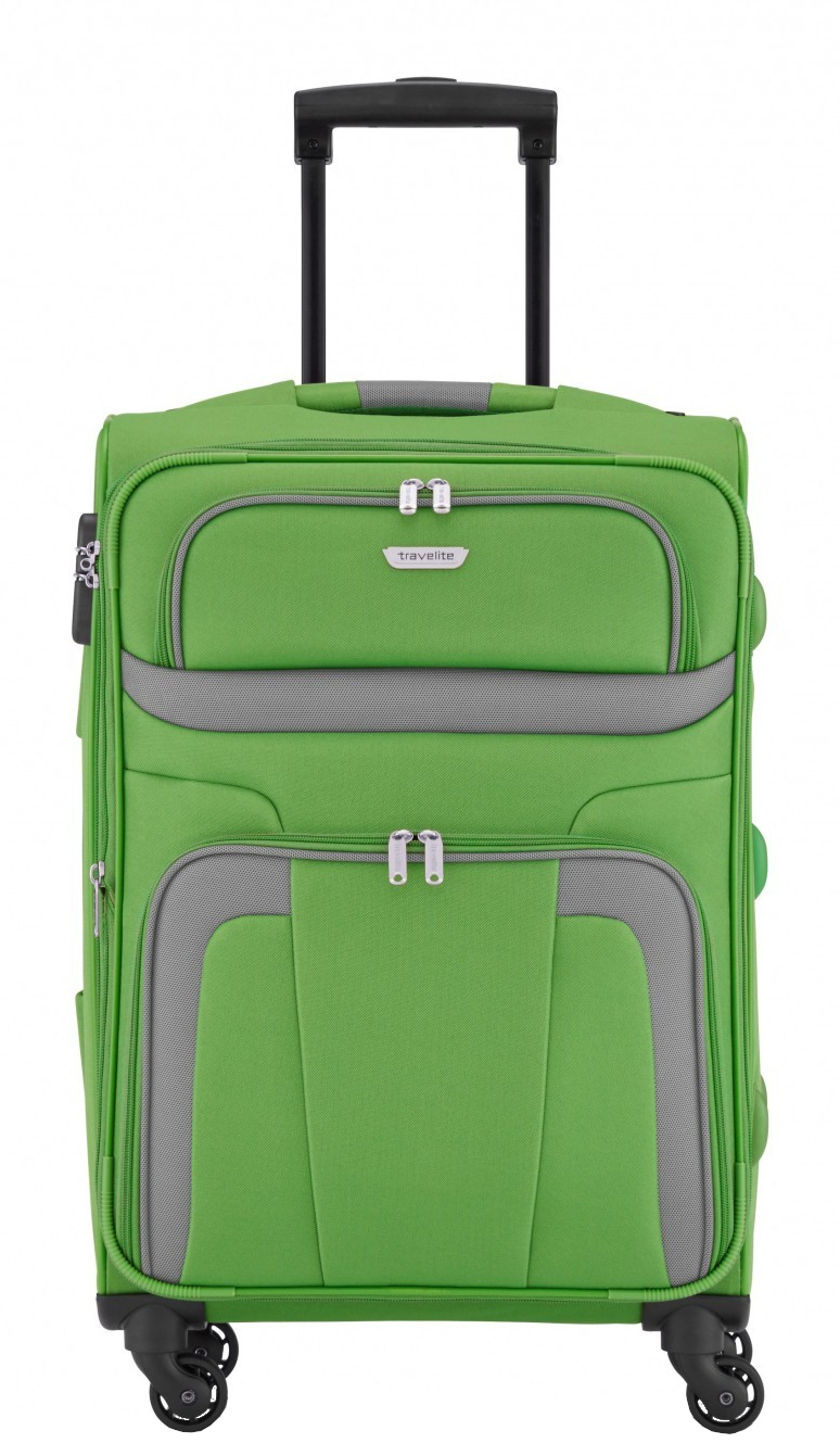 Skyline 'Orlando' 4-Rad Trolley M 65cm erweiterbar 3,3kg 63/73l grün