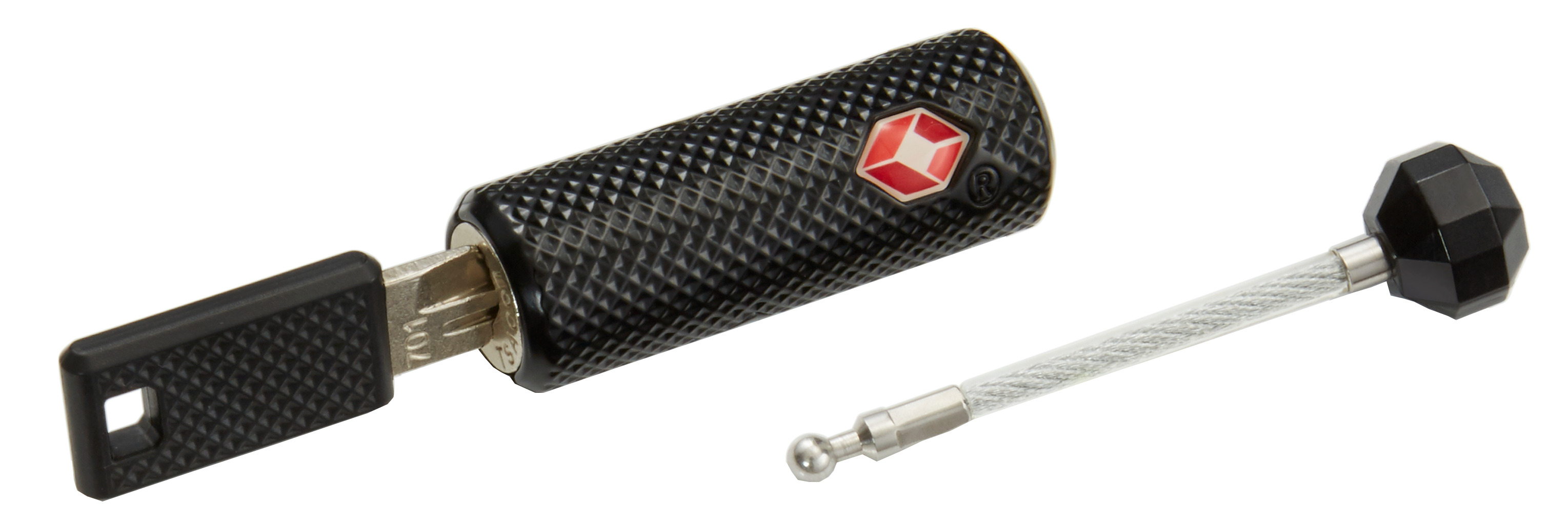 Travelite TSA-Kofferschloss mit Kabel-Pin schwarz
