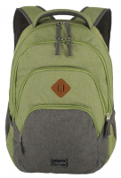 Travelite 'Basics' Rucksack Melange 22l grün/grau