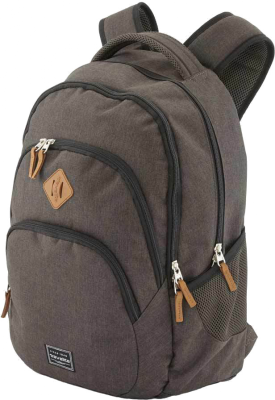 Travelite 'Basics' Rucksack Melange 22l Braun