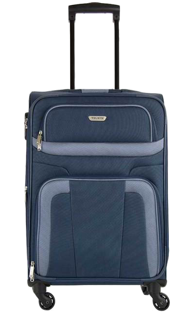 Travelite 'Orlando' 4-Rad Trolley M 65cm erweiterbar 3,3kg 63/73l marine