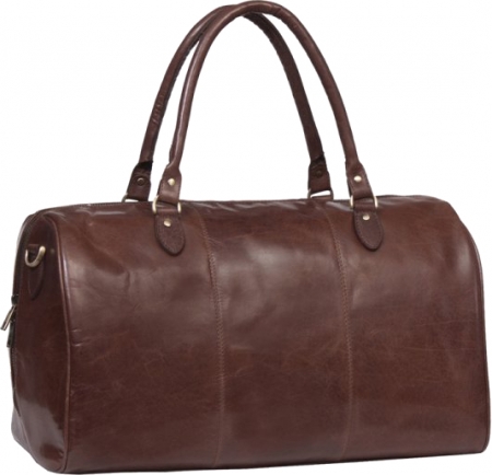 Justified Bags 'Max' Weekender echt Leder braun