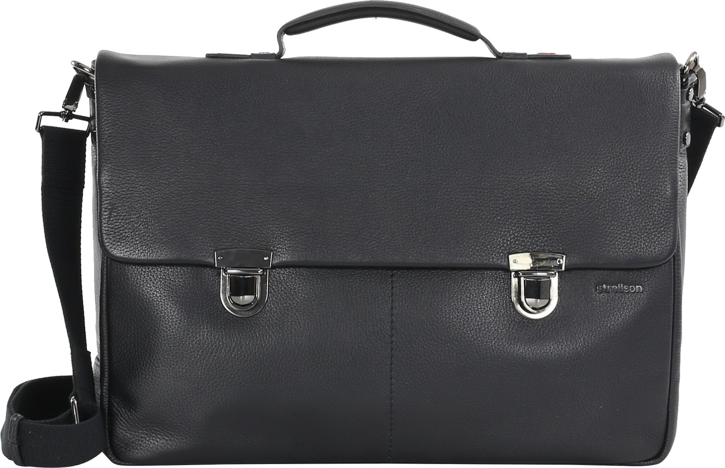 Strellson 'Garret' BriefBag LHF echt Leder black