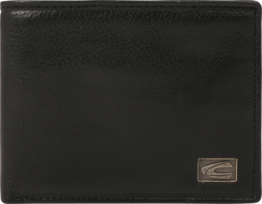 Camel Active 'Japan' Scheintasche mit RFID-Schutz echt Rindleder schwarz