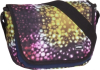 New-Rebels 'Allstar Range'Schultertasche mit Überschlag mittel Dots