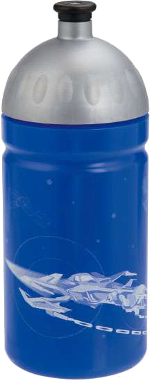 Step by Step 'Space Pirate' Trinkflasche 0,5l blau