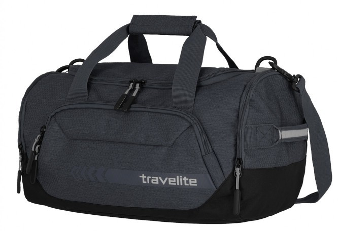 Travelite 'Kick Off' Freizeittasche S aufsteckbar 40cm 0,5kg 23l D´anthrazit