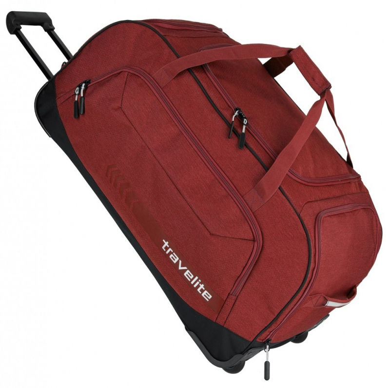 Travelite 'Kick Off' Rollen-Reisetasche XL 77cm 2,9kg 120l rot