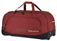 Travelite 'Kick Off' Rollen-Reisetasche XL 77cm 2,9kg 120l rot