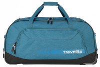 Travelite 'Kick Off' Rollen-Reisetasche XL 77cm 2,9kg 120l petrol