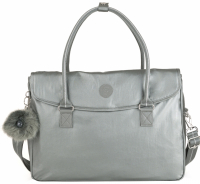 Kipling 'Superwork' Basic Plus Ewo Businesstasche mit Laptopfach metallic stony