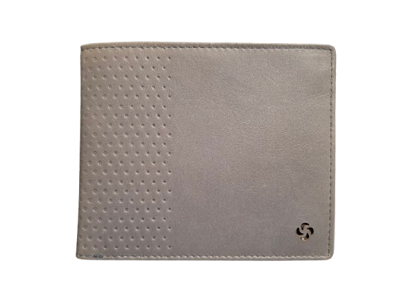 Samsonite 'City-Vibe SLG' Scheintasche mit Klappe echt Leder grau