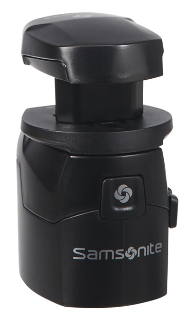 Samsonite 'Worldwide Adapter' Grounded + USB Port black