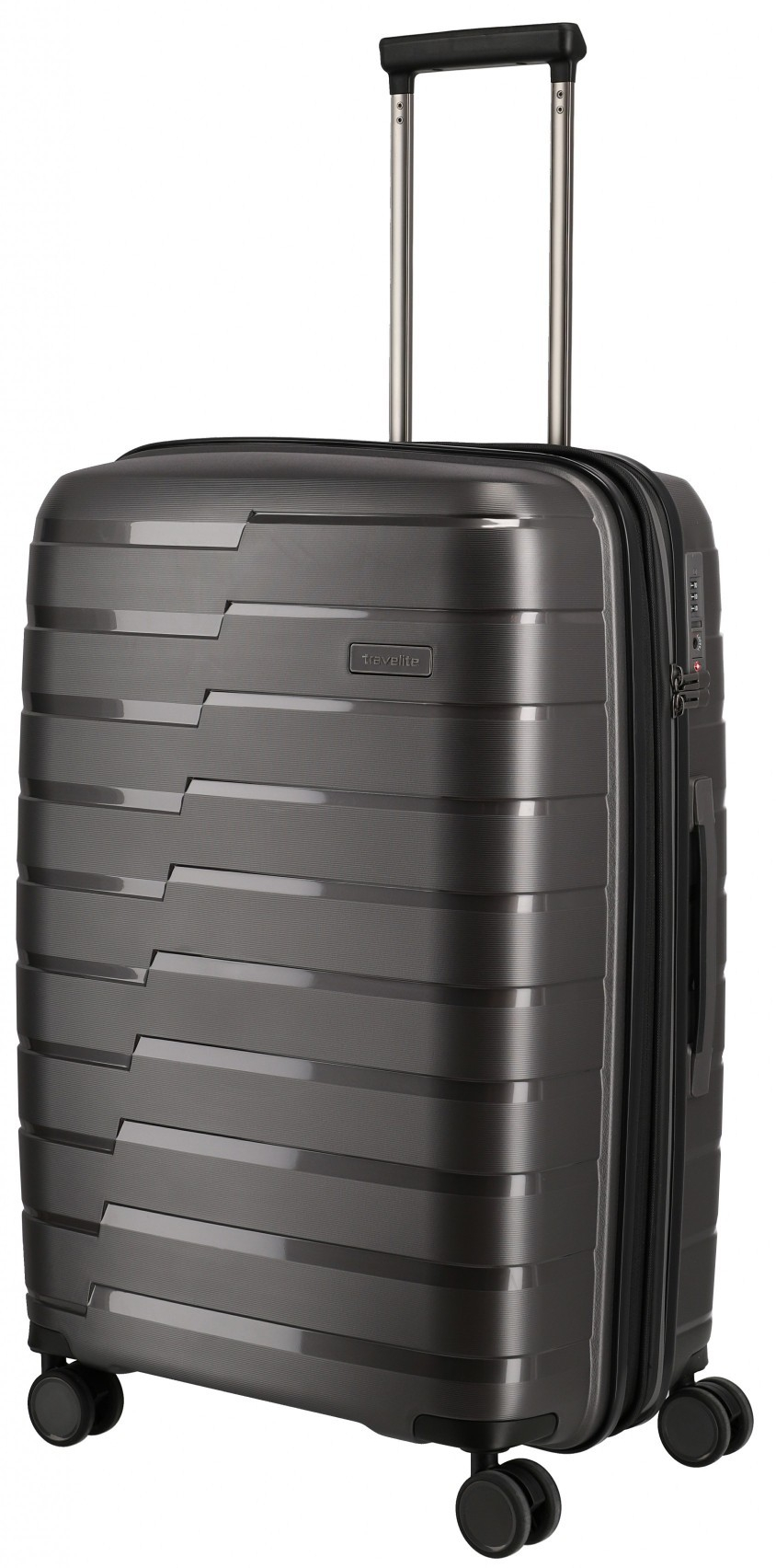 Travelite 'Air Base' 4-Rad Trolley M erweiterbar 67cm 3,2kg 71/82l anthrazit