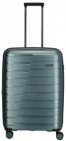 Travelite 'Air Base' 4-Rad Trolley M 67cm 3,2kg erweiterbar 71/82L Eisblau