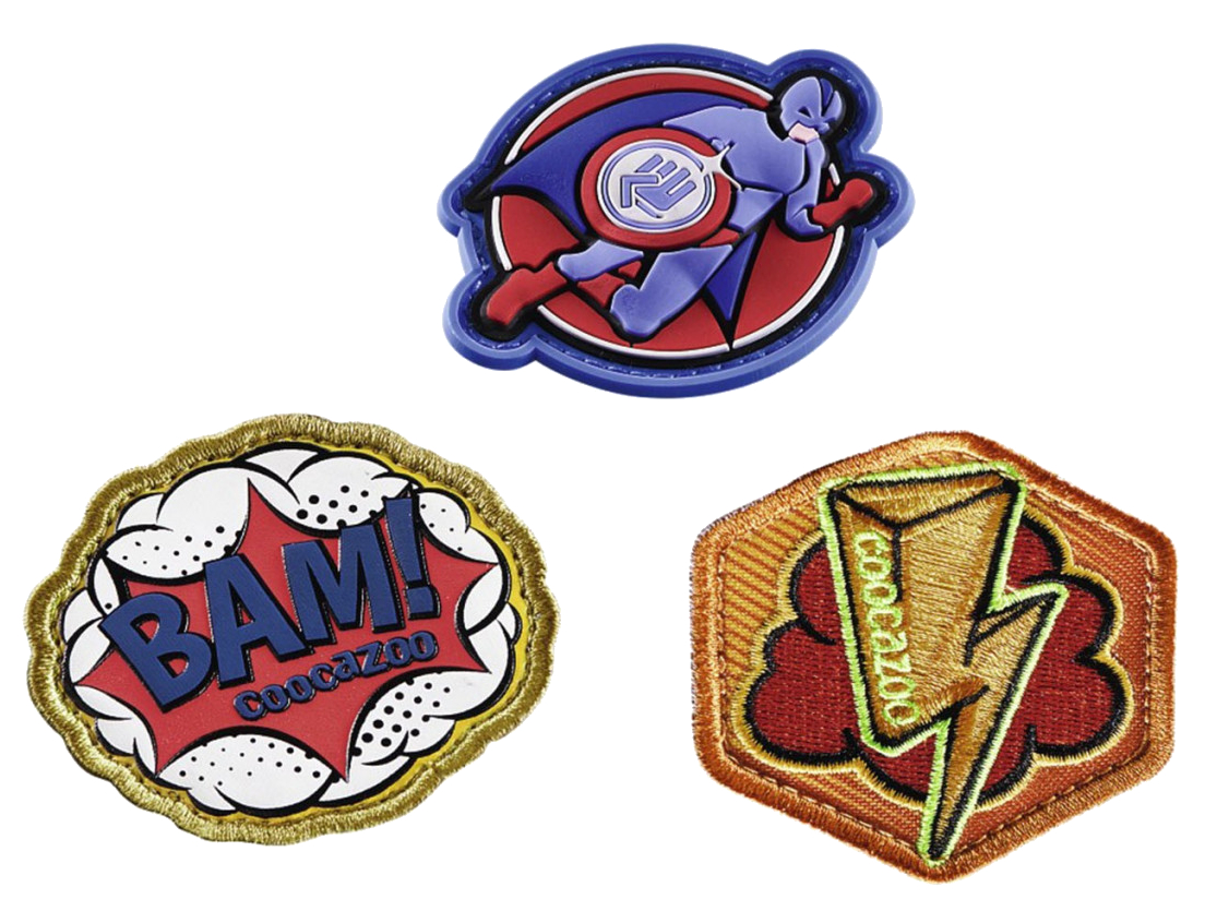 Coocazoo 'StyleTyle' Patches-Set Superhero