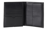 Joop Pero 'Plutos' Billfold V15 Börse Hochformat  echt Leder black