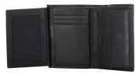 Joop Loreto 'Ladon' Billfold MV8 Börse Hochformat  echt Leder black