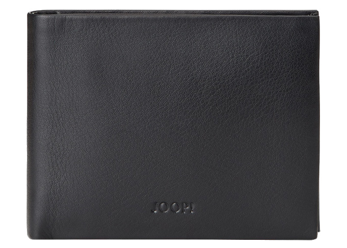 Joop Loreto 'Typhon' Billfold MH9 Börse Querformat  echt Leder black