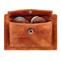 Secwal2 Kartenetui Geldbeutel RFID Leder cognac