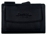 Secwal2 Kartenetui Geldbeutel RFID Leder schwarz