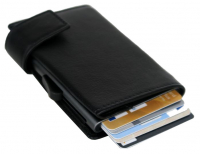 Secwal2 Kartenetui Geldbeutel RFID Leder schwarz